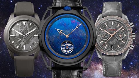 meteorite dial watches